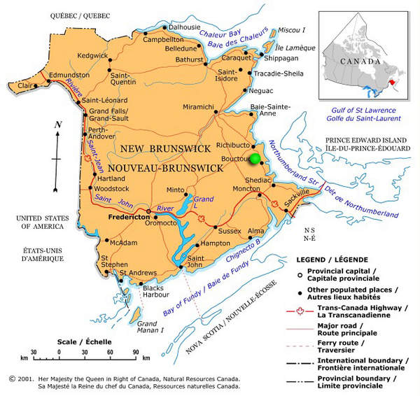 Canadian Land For Sale in Ontario, Nova Scotia, and New Brunswick