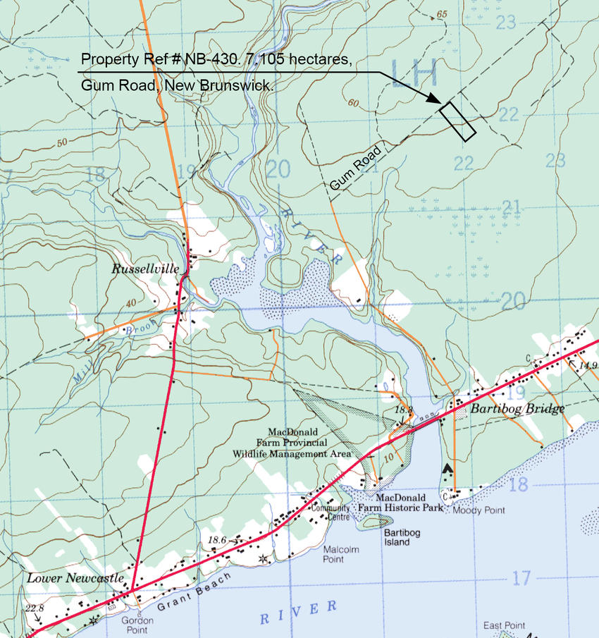 Canadian Land For Sale in Ontario, Nova Scotia, and New Brunswick
