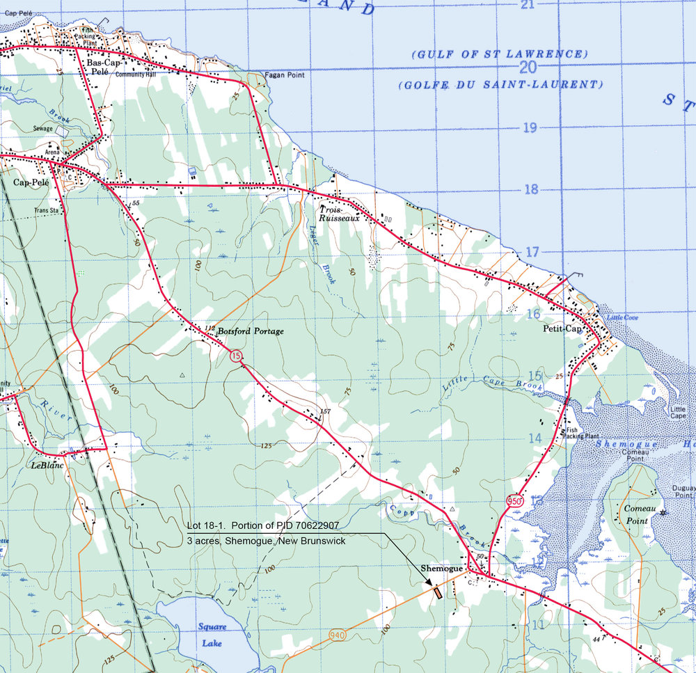 Canadian Land For Sale in Ontario, Nova Scotia, and New Brunswick
