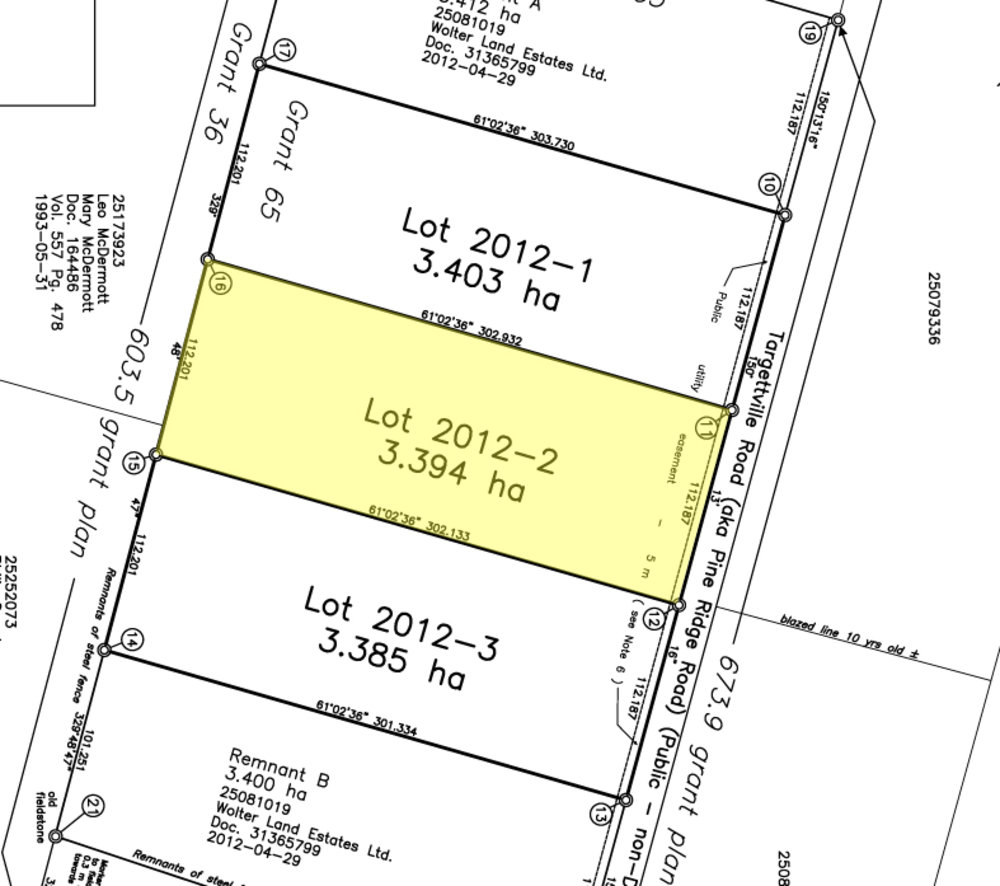 Canadian Land For Sale in Ontario, Nova Scotia, and New Brunswick