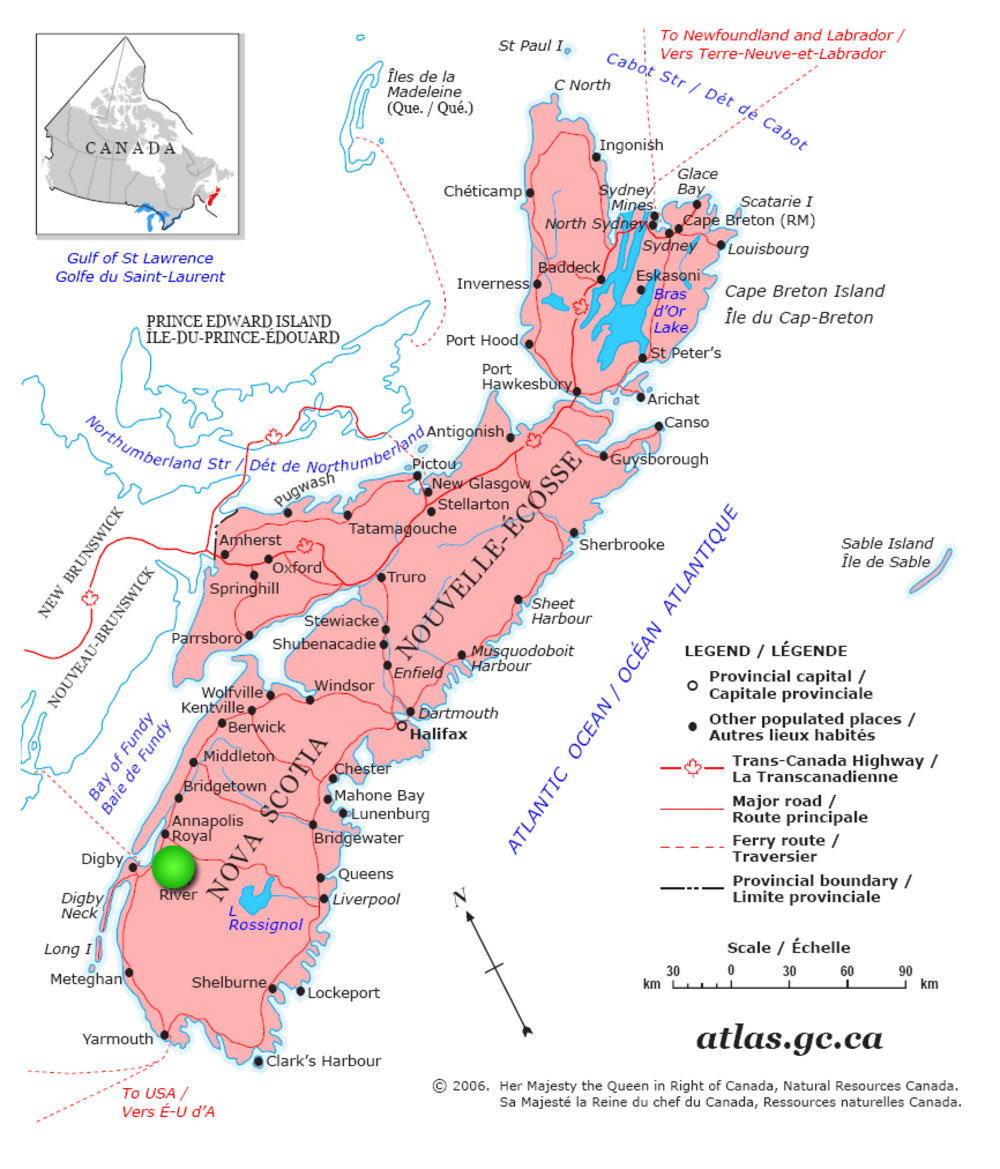 Canadian Land For Sale in Ontario, Nova Scotia, and New Brunswick