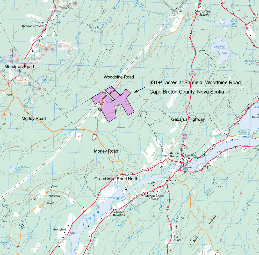 Canadian Land For Sale in Ontario, Nova Scotia, and New Brunswick