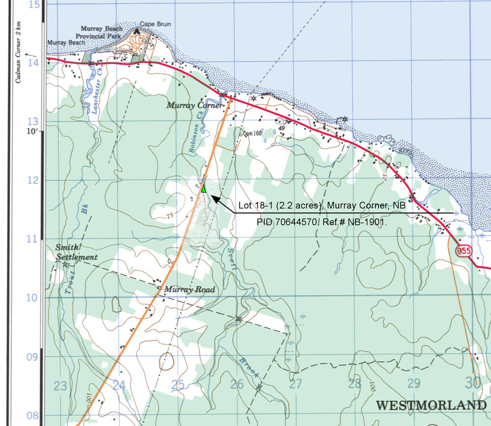 Canadian Land For Sale in Ontario, Nova Scotia, and New Brunswick