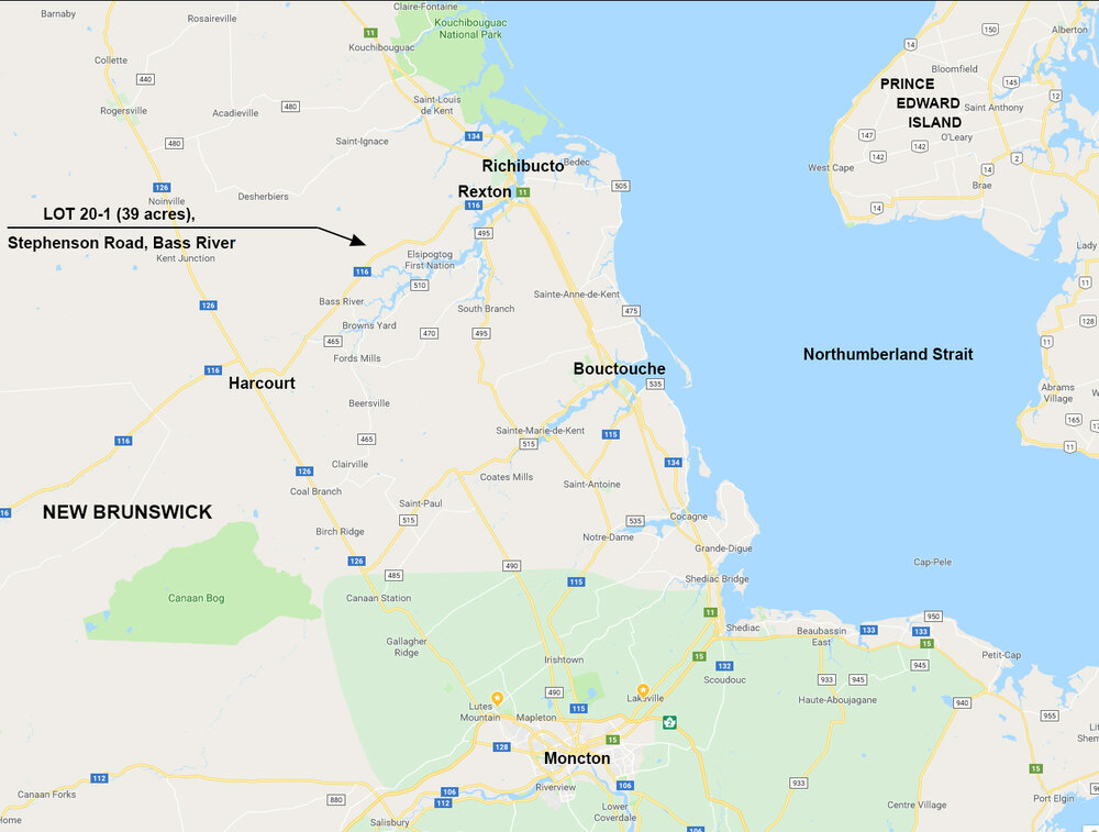 Canadian Land For Sale in Ontario, Nova Scotia, and New Brunswick