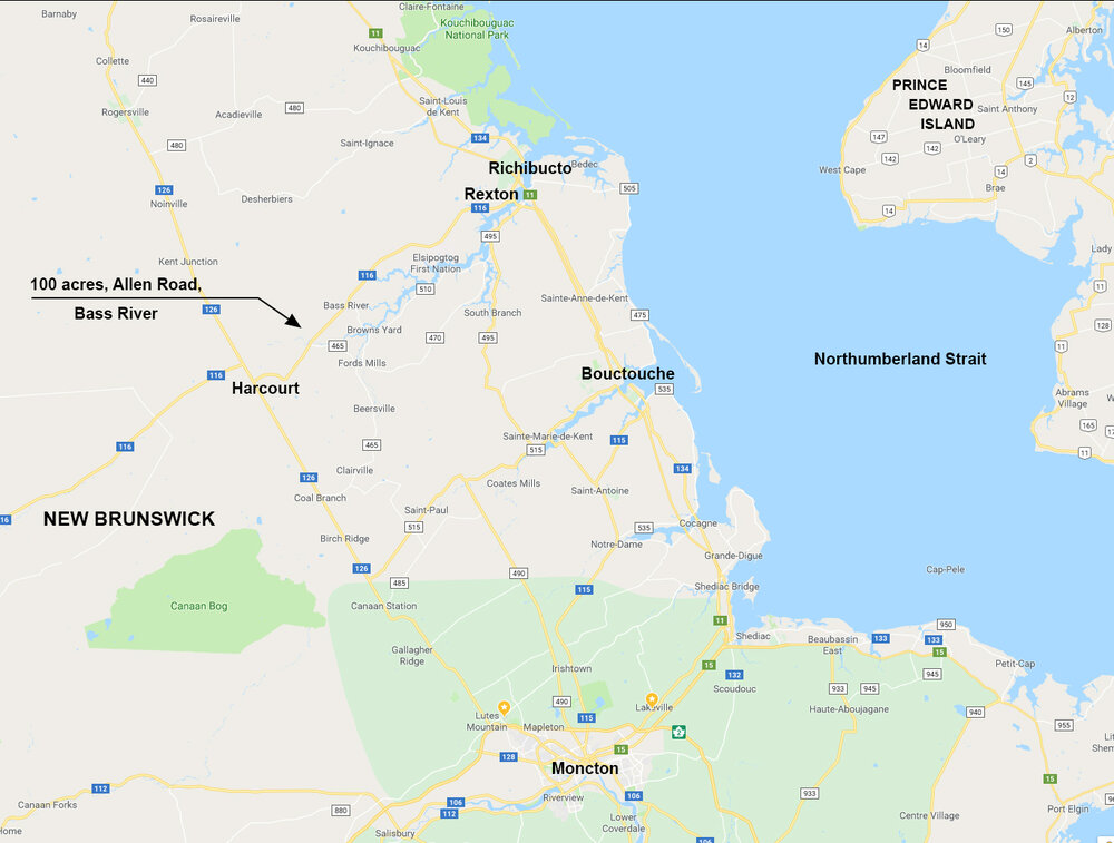 Canadian Land For Sale in Ontario, Nova Scotia, and New Brunswick